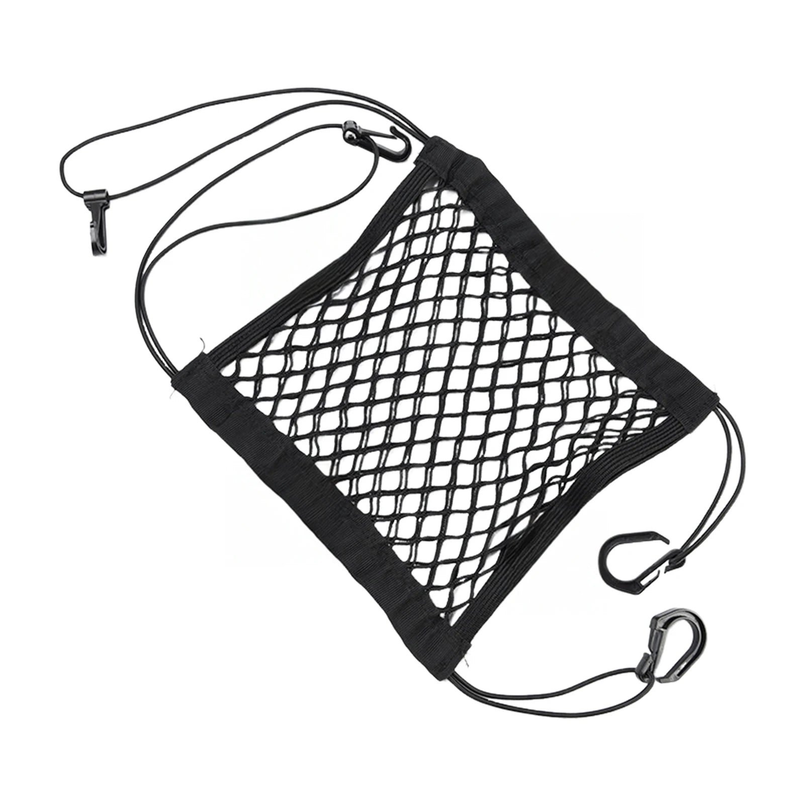 Car Seat Gap Mesh Organizer Stretchable Mesh Pocket Organizer Holds Phone Keys Sunglasses