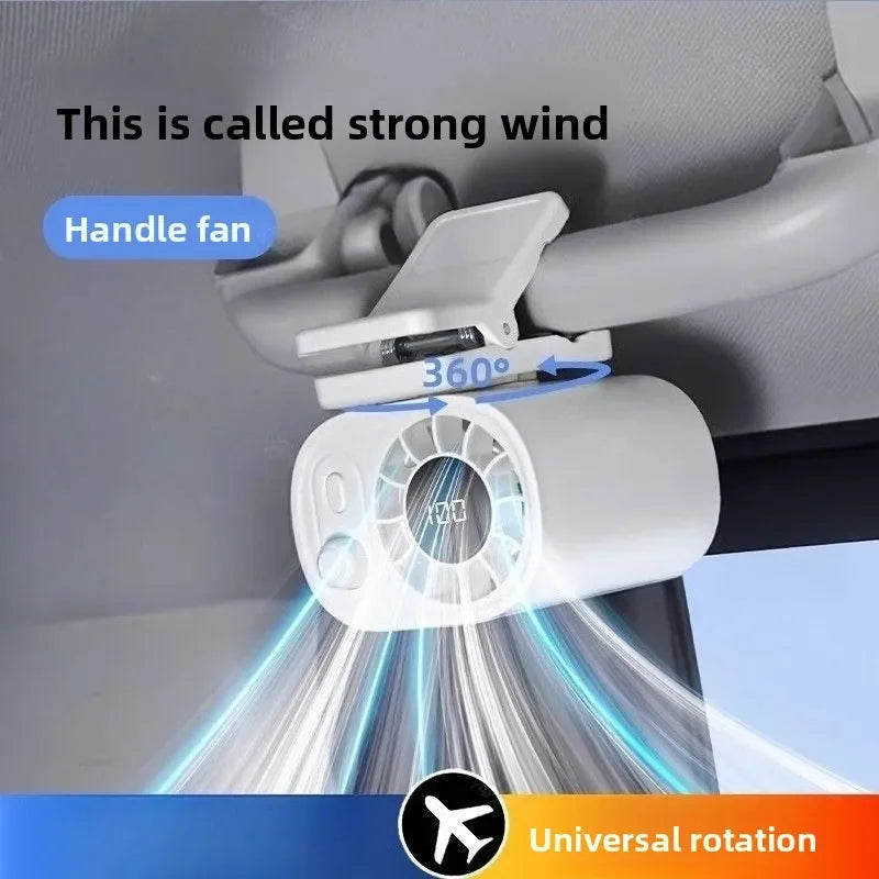 Able Car Small Electric Fan Charging Model Special 12V Car for Internal Heat Dissipation Strong Cooling and High Wind Usb Car