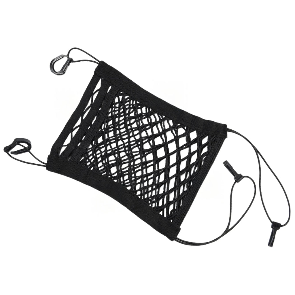 Car Seat Gap Mesh Organizer Stretchable Mesh Pocket Organizer Holds Phone Keys Sunglasses