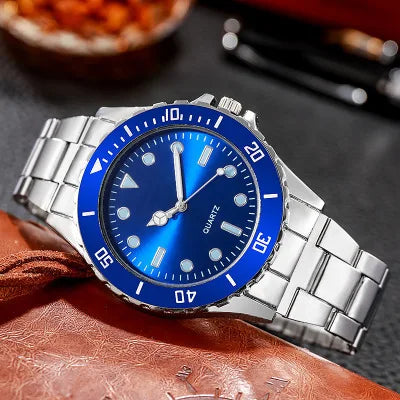 business Luxury Watches Men High Quality Stainless Steel Relogio Masculino Fashion Waterproof Quartz Watch for Men 2022